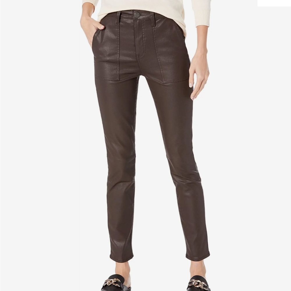 NWT sanctuary Hayden Coated Skinny Jean in Java